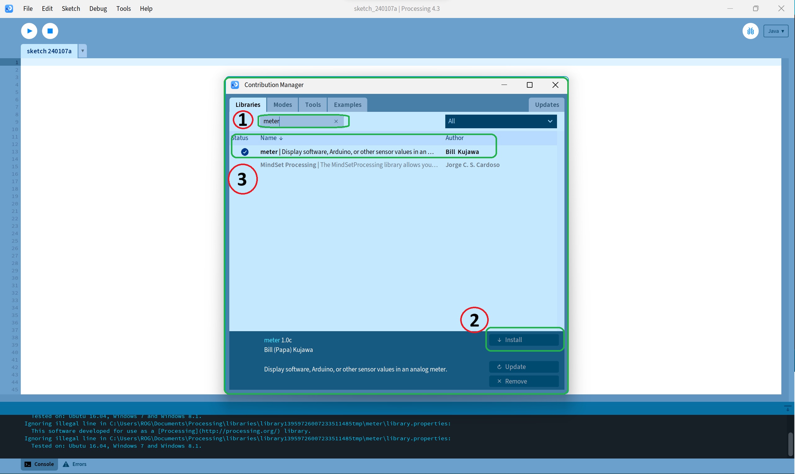 Interface application programming