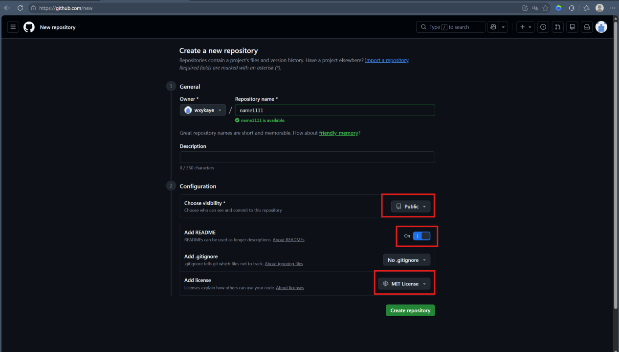 Repository Information